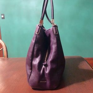 Coach Madison Small Phoebe Shoulder Bag in Leather